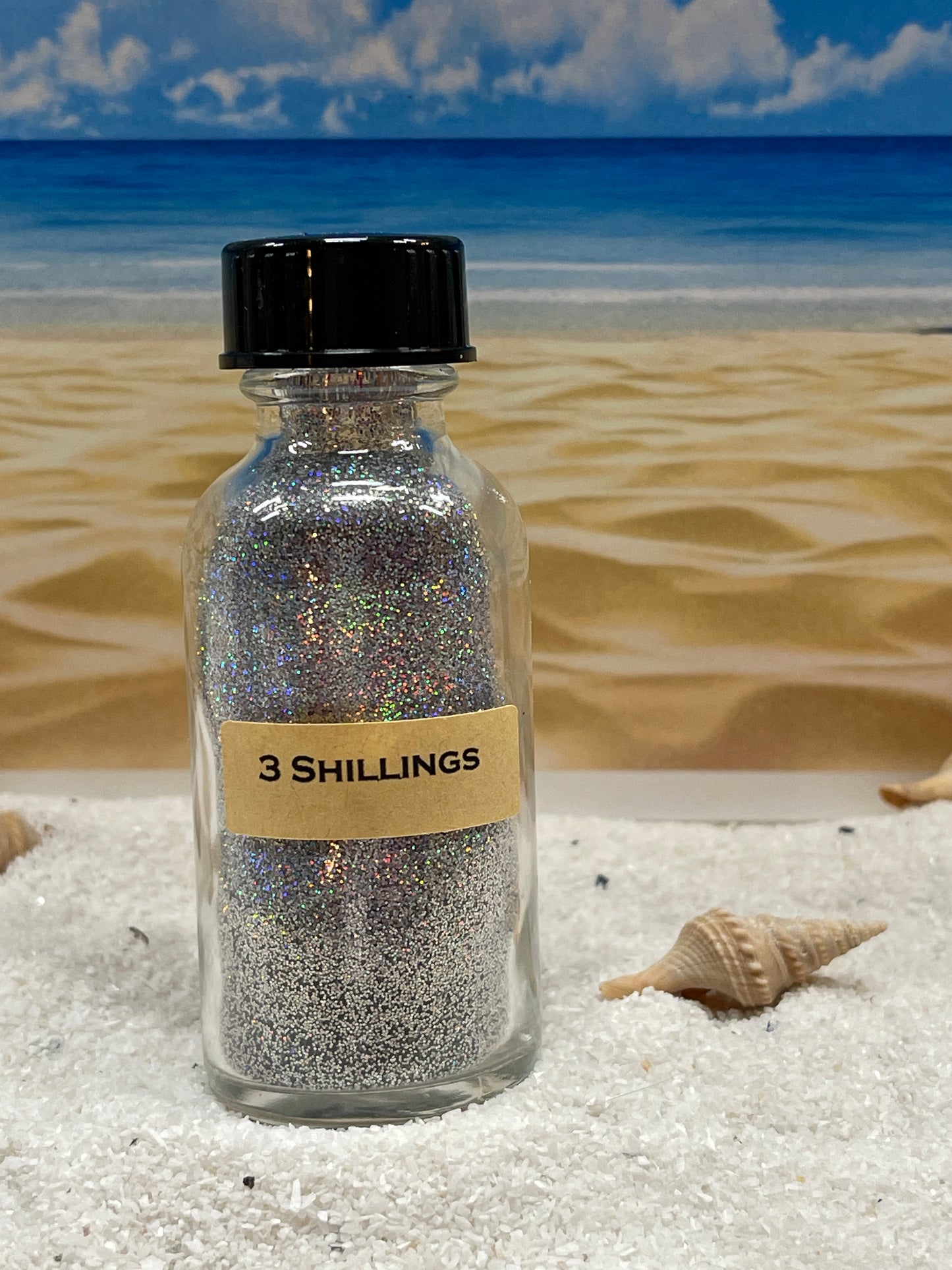 3 Shillings Glitter