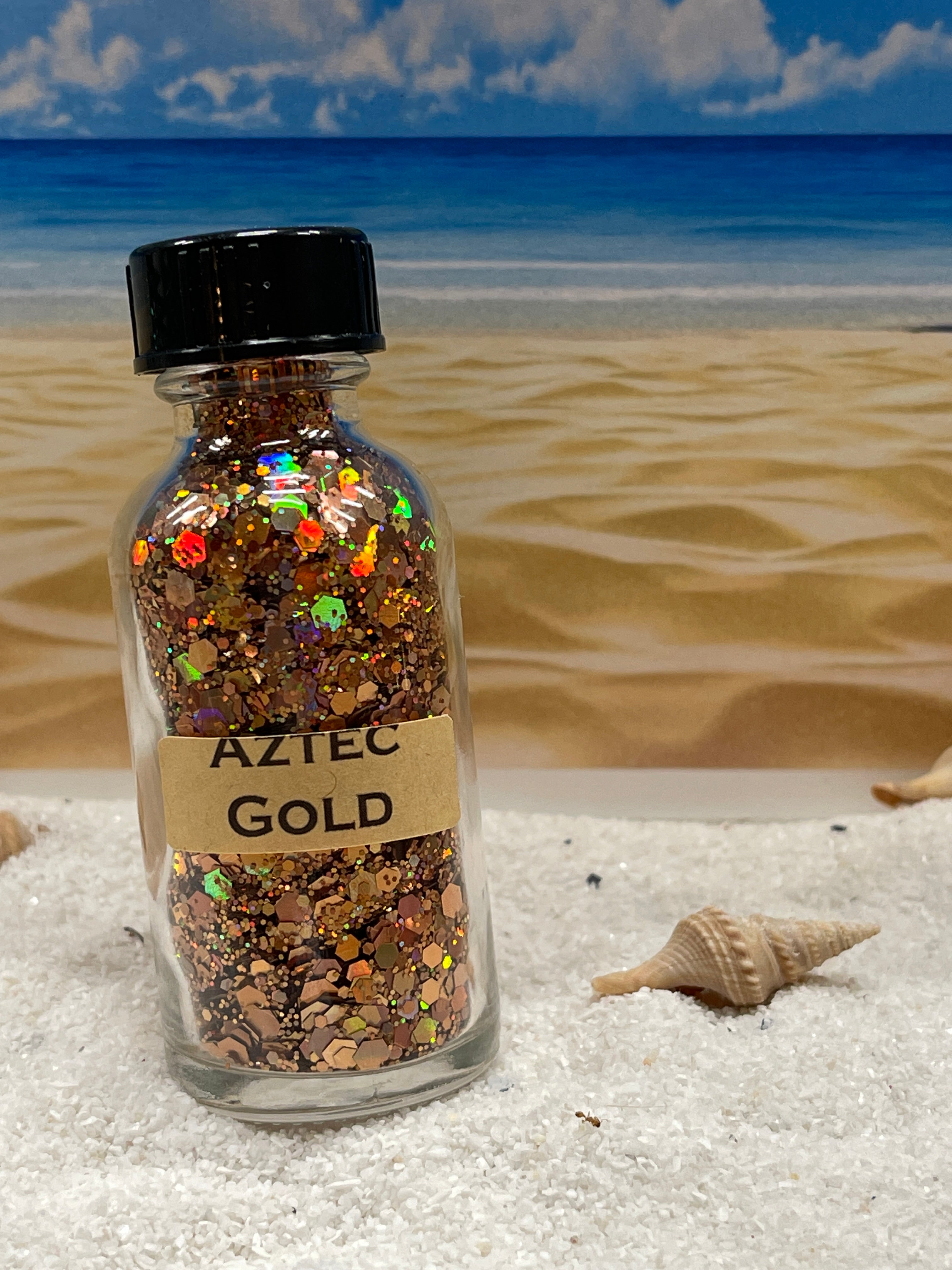 Aztec Gold Glitter – Glitter Wench Studio
