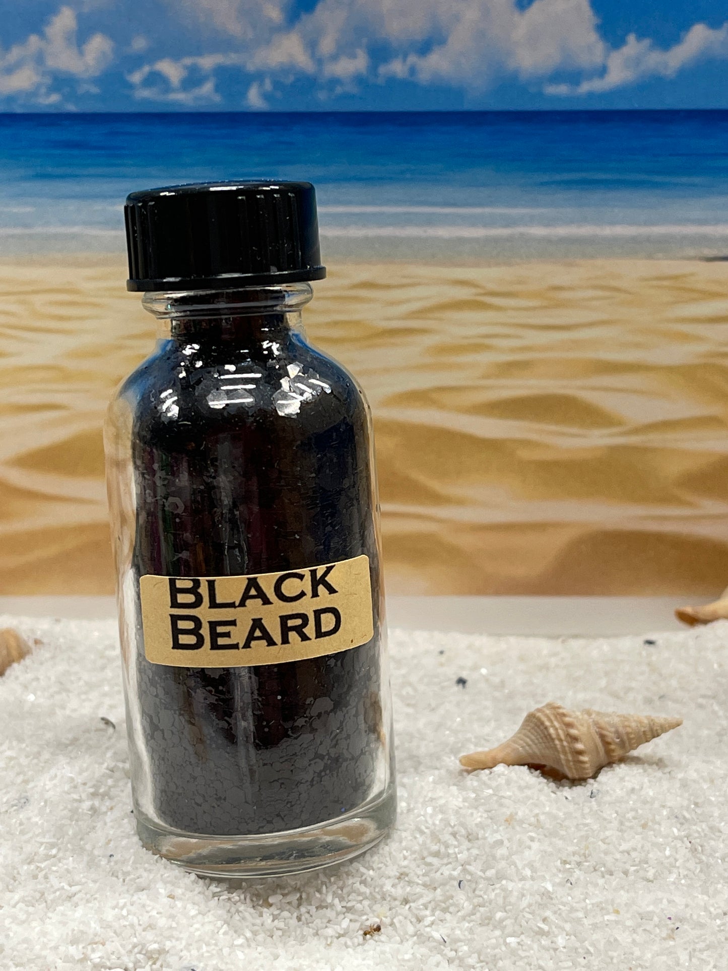 Black Beard Glitter