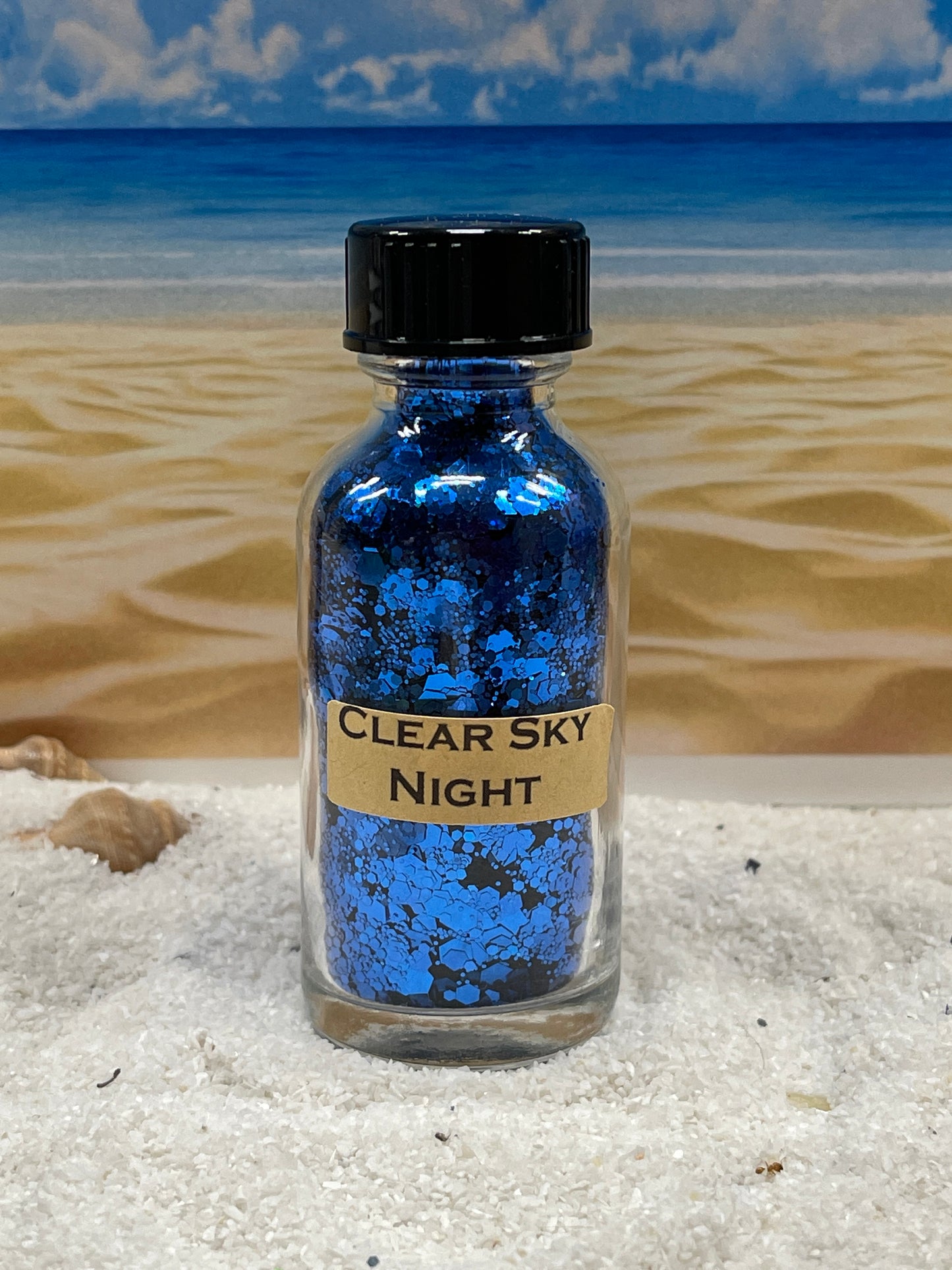 Clear Sky Night Glitter